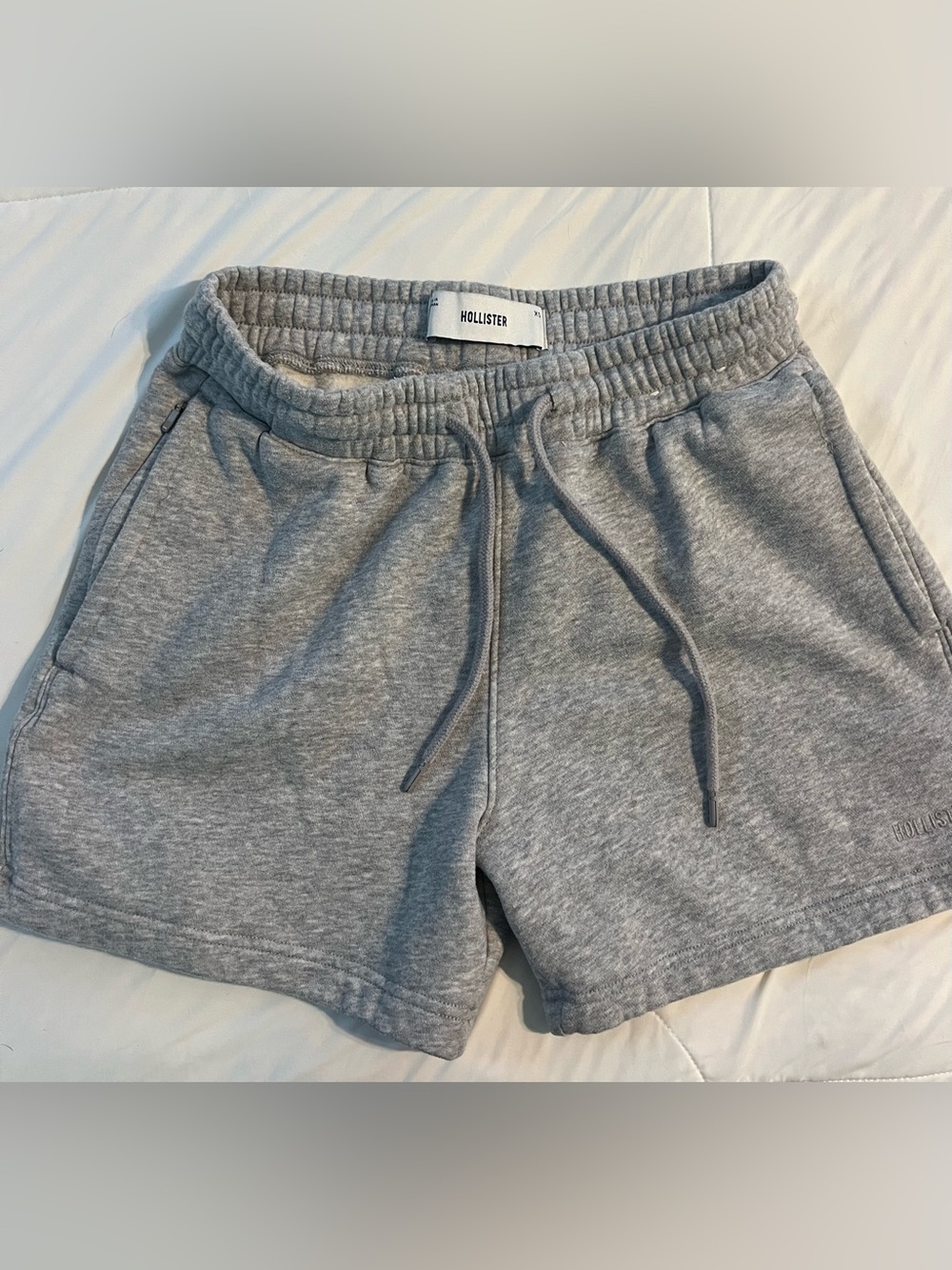 Hollister Men's Gray sweatshorts Drawstring Shorts M